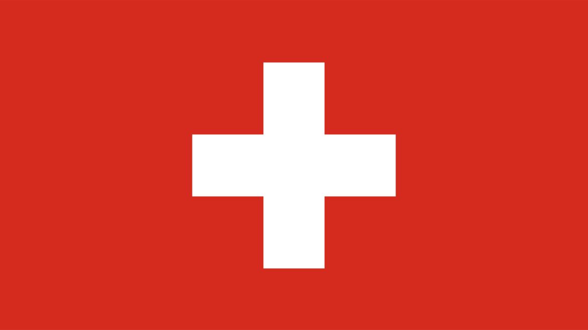 Illustration of Switzerland flag